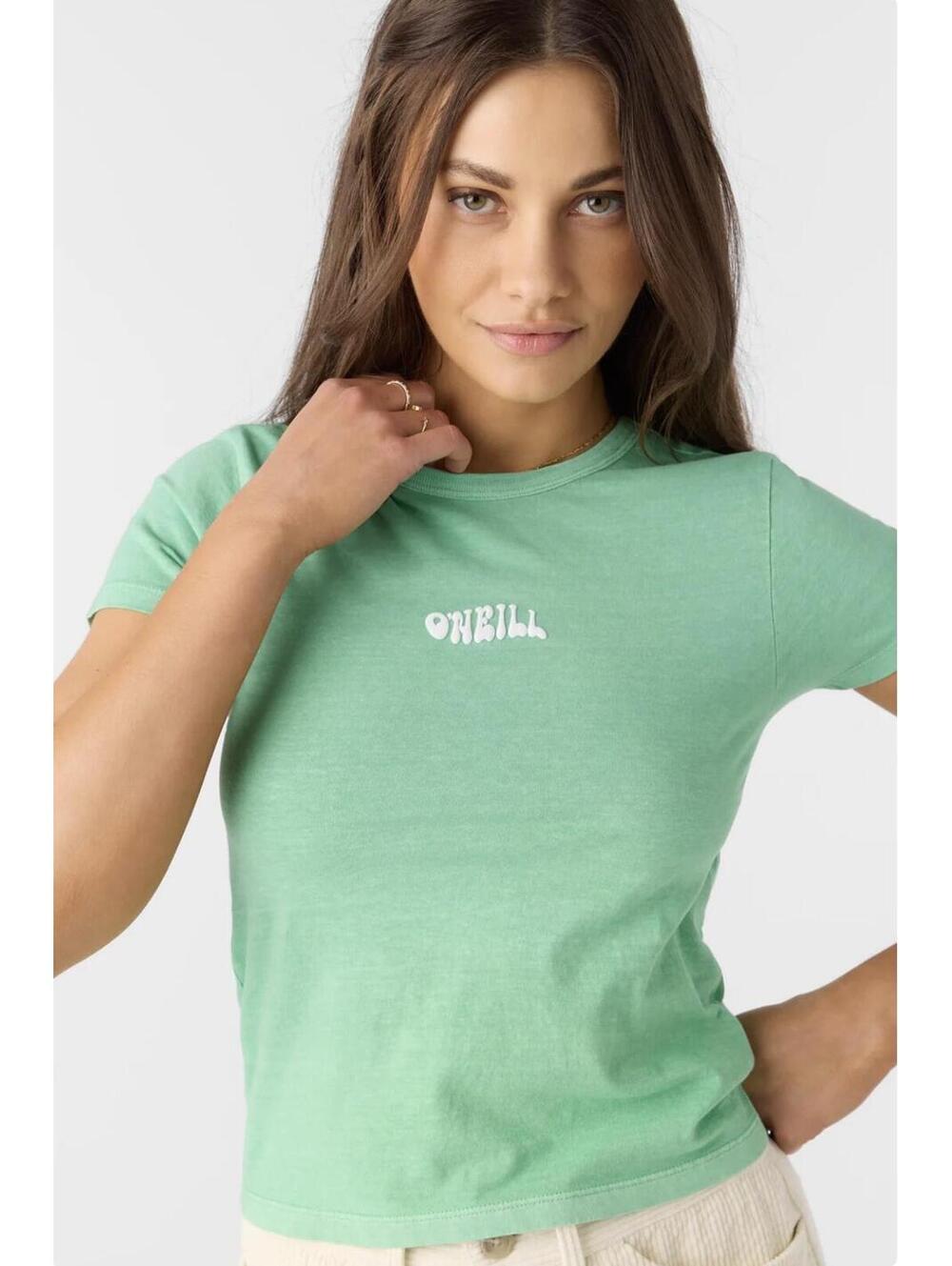 O'Neill Life's Swell in Jade Cream tee shirt